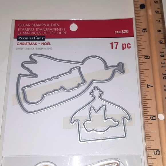 Christmas Stamp and Die set. - Picture 3 of 5